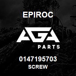 0147195703 Epiroc SCREW | AGA Parts