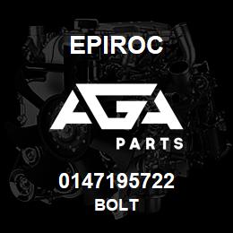 0147195722 Epiroc BOLT | AGA Parts