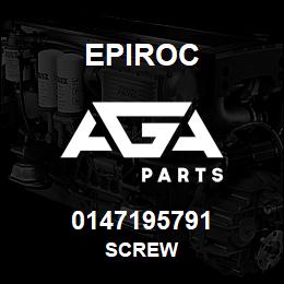 0147195791 Epiroc SCREW | AGA Parts