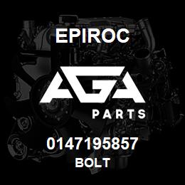 0147195857 Epiroc BOLT | AGA Parts