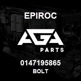 0147195865 Epiroc BOLT | AGA Parts