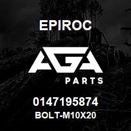 0147195874 Epiroc BOLT-M10X20 | AGA Parts