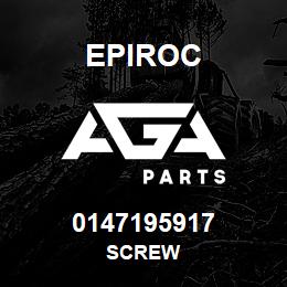 0147195917 Epiroc SCREW | AGA Parts