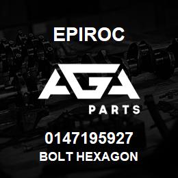 0147195927 Epiroc BOLT HEXAGON | AGA Parts