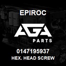 0147195937 Epiroc HEX. HEAD SCREW | AGA Parts