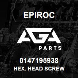 0147195938 Epiroc HEX. HEAD SCREW | AGA Parts