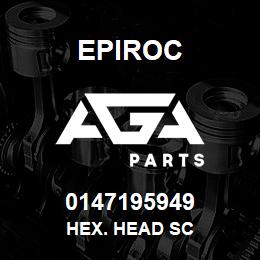 0147195949 Epiroc HEX. HEAD SC | AGA Parts