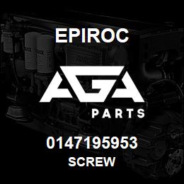 0147195953 Epiroc SCREW | AGA Parts