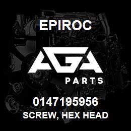 0147195956 Epiroc SCREW, HEX HEAD | AGA Parts