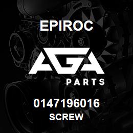 0147196016 Epiroc SCREW | AGA Parts