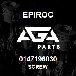 0147196030 Epiroc SCREW | AGA Parts