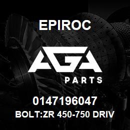 0147196047 Epiroc BOLT:ZR 450-750 DRIVE ARRANGE | AGA Parts