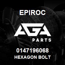 0147196068 Epiroc HEXAGON BOLT | AGA Parts