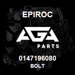 0147196080 Epiroc BOLT | AGA Parts