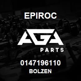 0147196110 Epiroc BOLZEN | AGA Parts