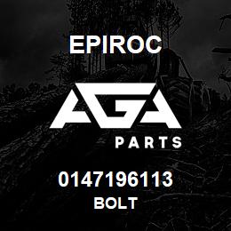 0147196113 Epiroc BOLT | AGA Parts