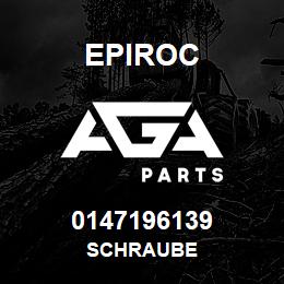 0147196139 Epiroc SCHRAUBE | AGA Parts