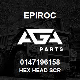 0147196158 Epiroc HEX HEAD SCR | AGA Parts