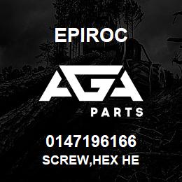 0147196166 Epiroc SCREW,HEX HE | AGA Parts