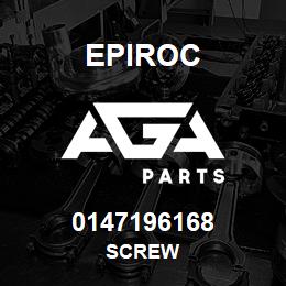 0147196168 Epiroc SCREW | AGA Parts