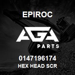 0147196174 Epiroc HEX HEAD SCR | AGA Parts