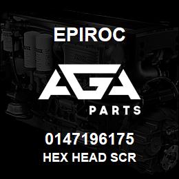 0147196175 Epiroc HEX HEAD SCR | AGA Parts