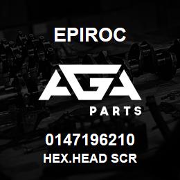 0147196210 Epiroc HEX.HEAD SCR | AGA Parts