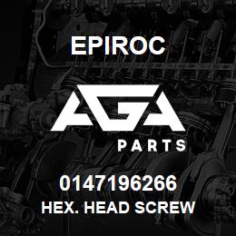 0147196266 Epiroc HEX. HEAD SCREW | AGA Parts