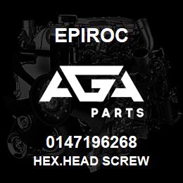 0147196268 Epiroc HEX.HEAD SCREW | AGA Parts