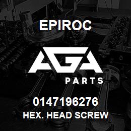 0147196276 Epiroc HEX. HEAD SCREW | AGA Parts