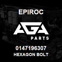 0147196307 Epiroc HEXAGON BOLT | AGA Parts