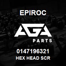 0147196321 Epiroc HEX HEAD SCR | AGA Parts