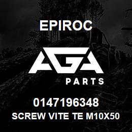 0147196348 Epiroc SCREW VITE TE M10X50 5739 10.9 | AGA Parts