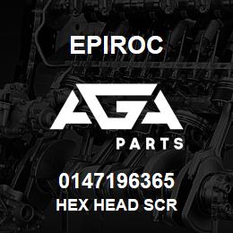 0147196365 Epiroc HEX HEAD SCR | AGA Parts