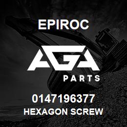 0147196377 Epiroc HEXAGON SCREW | AGA Parts