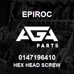 0147196410 Epiroc HEX HEAD SCREW | AGA Parts