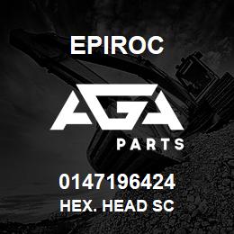 0147196424 Epiroc HEX. HEAD SC | AGA Parts