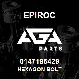 0147196429 Epiroc HEXAGON BOLT | AGA Parts