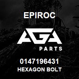 0147196431 Epiroc HEXAGON BOLT | AGA Parts