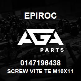 0147196438 Epiroc SCREW VITE TE M16X110 8.8 | AGA Parts