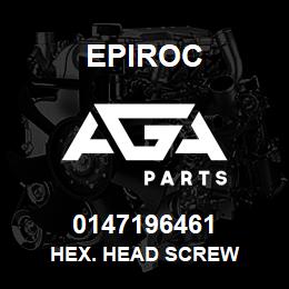 0147196461 Epiroc HEX. HEAD SCREW | AGA Parts