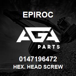 0147196472 Epiroc HEX. HEAD SCREW | AGA Parts