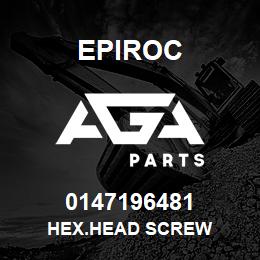 0147196481 Epiroc HEX.HEAD SCREW | AGA Parts