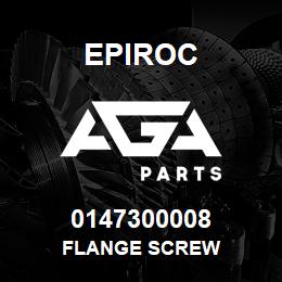 0147300008 Epiroc FLANGE SCREW | AGA Parts