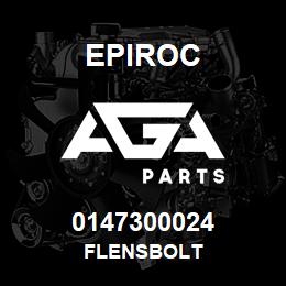 0147300024 Epiroc FLENSBOLT | AGA Parts