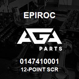 0147410001 Epiroc 12-POINT SCR | AGA Parts