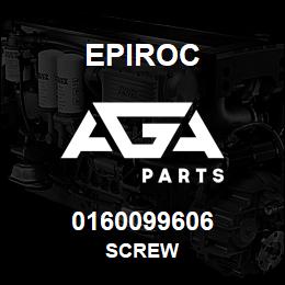 0160099606 Epiroc SCREW | AGA Parts