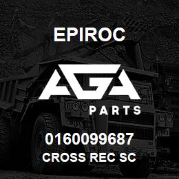 0160099687 Epiroc CROSS REC SC | AGA Parts