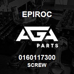 0160117300 Epiroc SCREW | AGA Parts