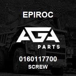 0160117700 Epiroc SCREW | AGA Parts